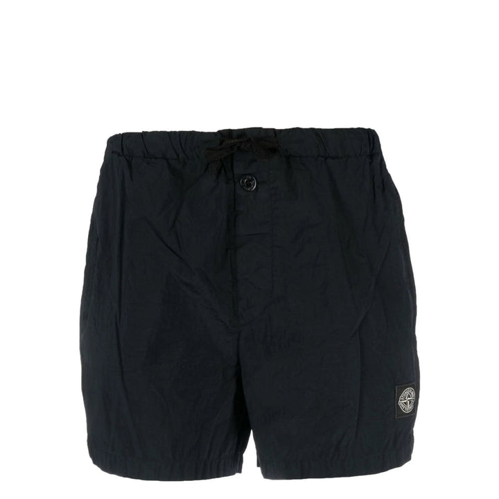 Stone Island Blue Beachwear - Swim Shorts Men