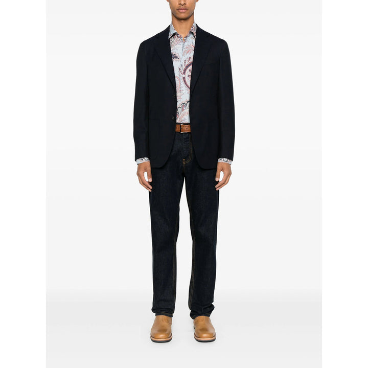 Etro Blue Shirts Men