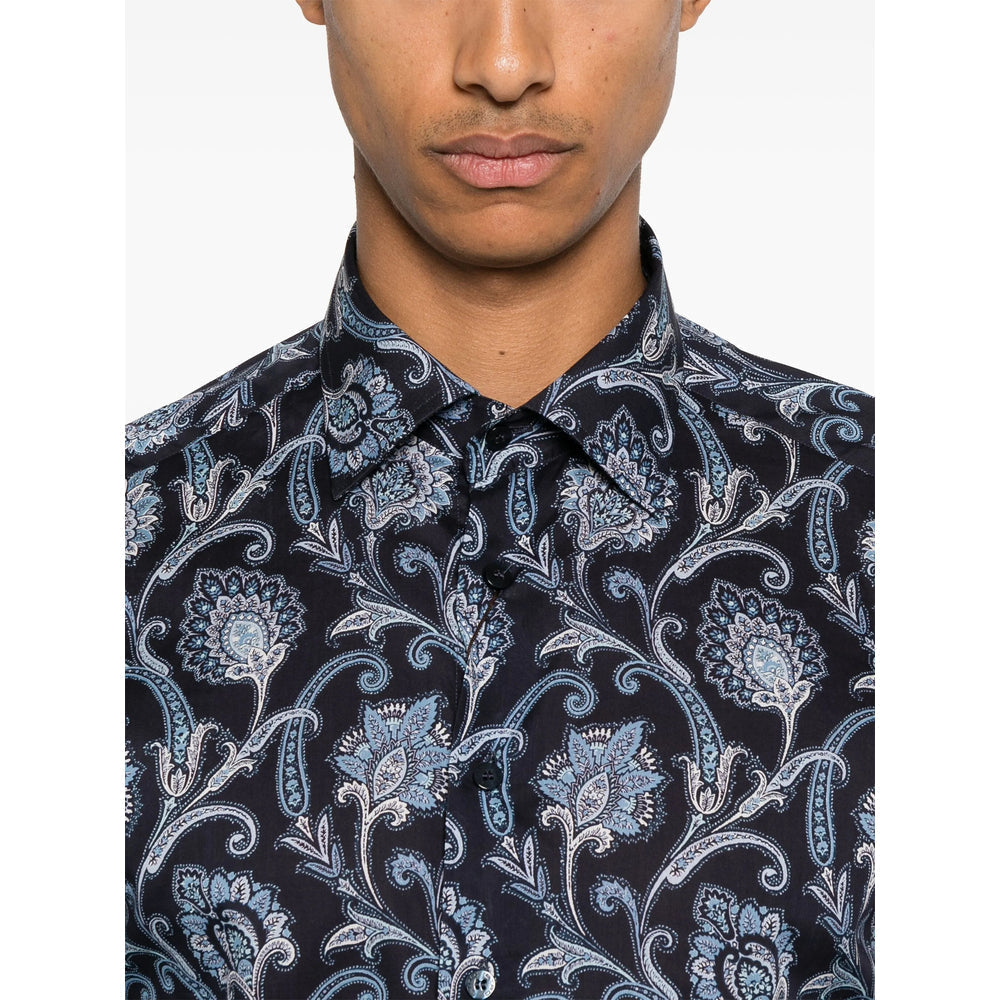 Etro Blue Shirts Men