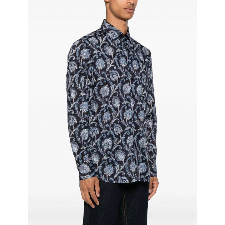 Etro Blue Shirts Men