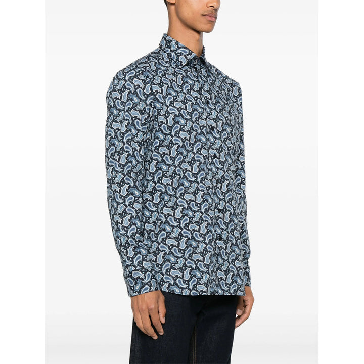 Etro Blue Shirts Men