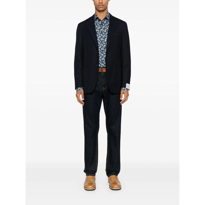 Etro Blue Shirts Men
