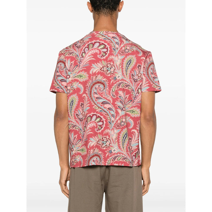 Etro Pink T-Shirts & Vests - T-Shirts Men