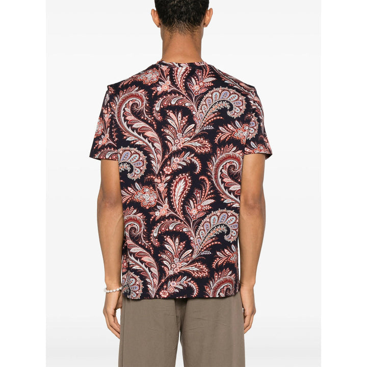Etro Blue T-Shirts & Vests - T-Shirts Men