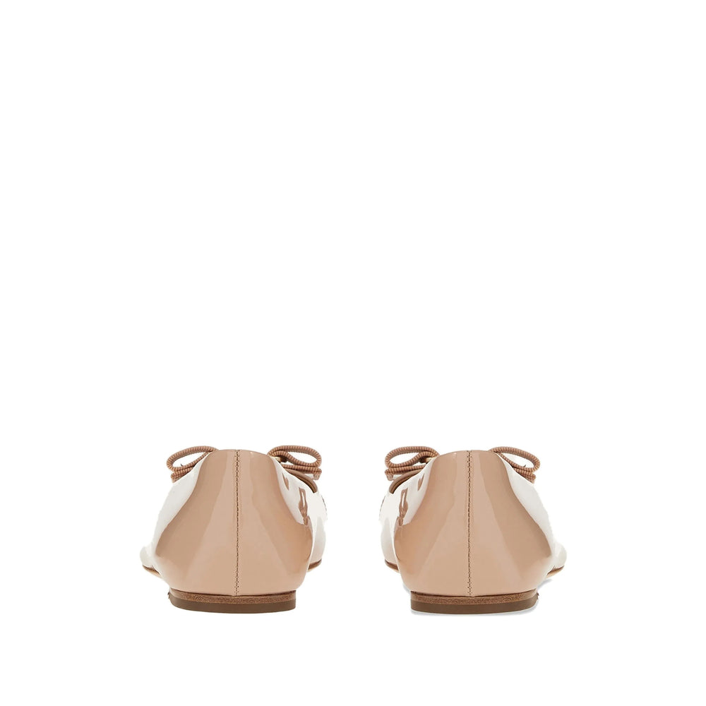 Ferragamo Neutrals Ballet Flats Women