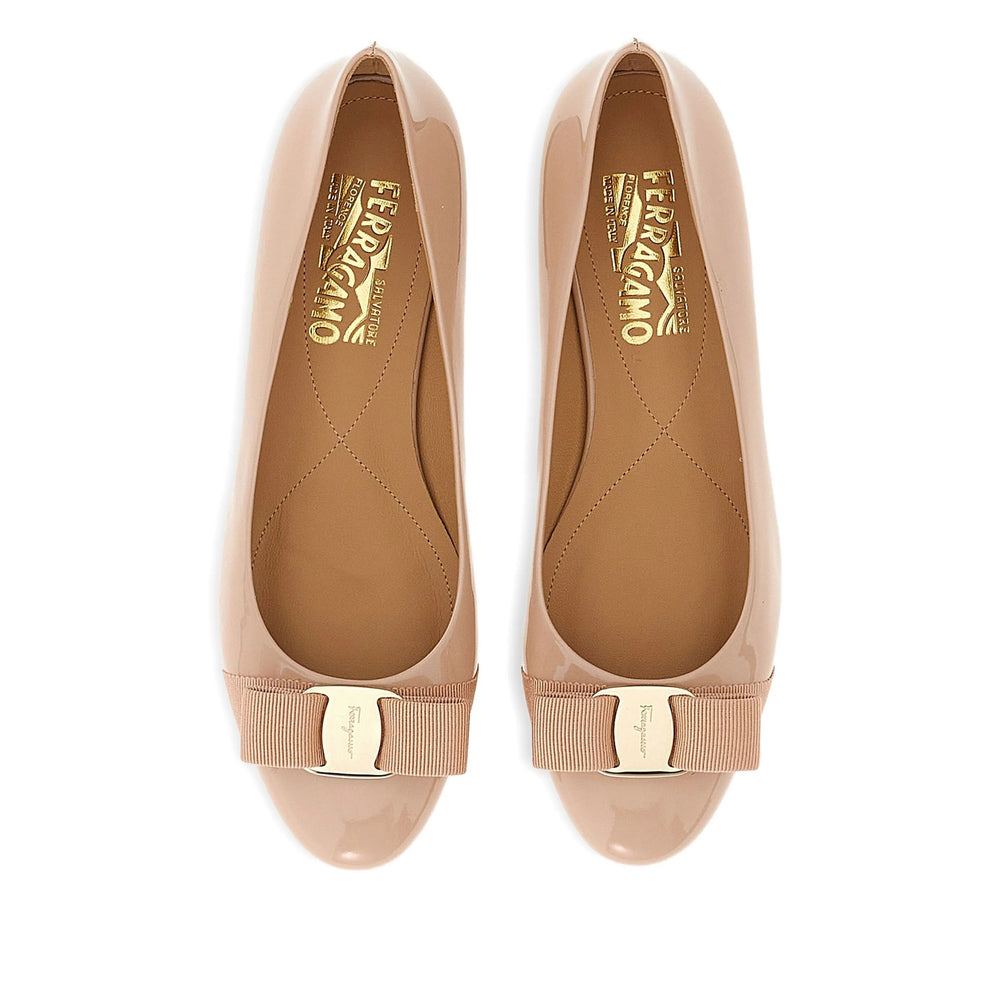 Ferragamo Neutrals Ballet Flats Women