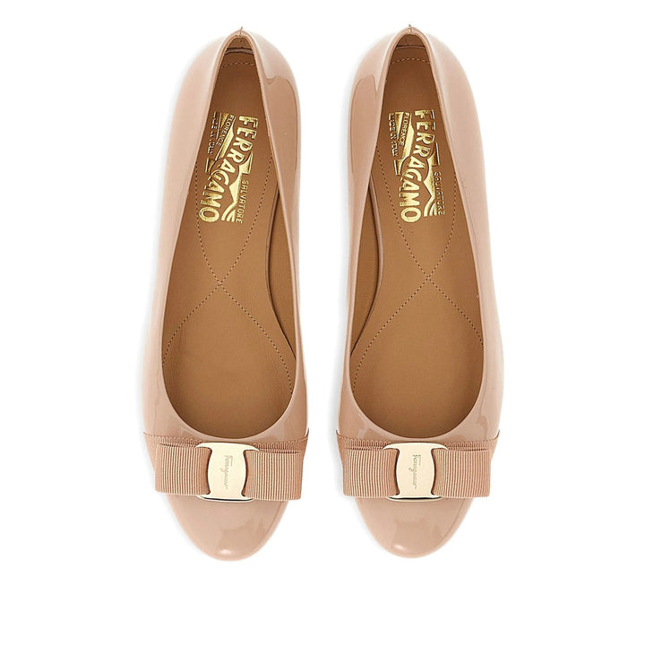 Ferragamo Neutrals Ballet Flats Women