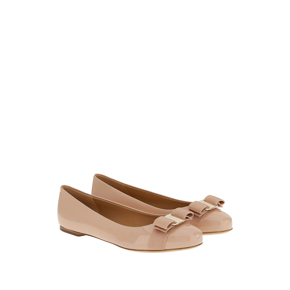 Ferragamo Neutrals Ballet Flats Women