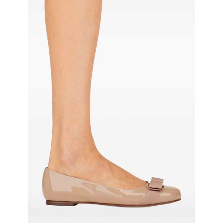 Ferragamo Neutrals Ballet Flats Women