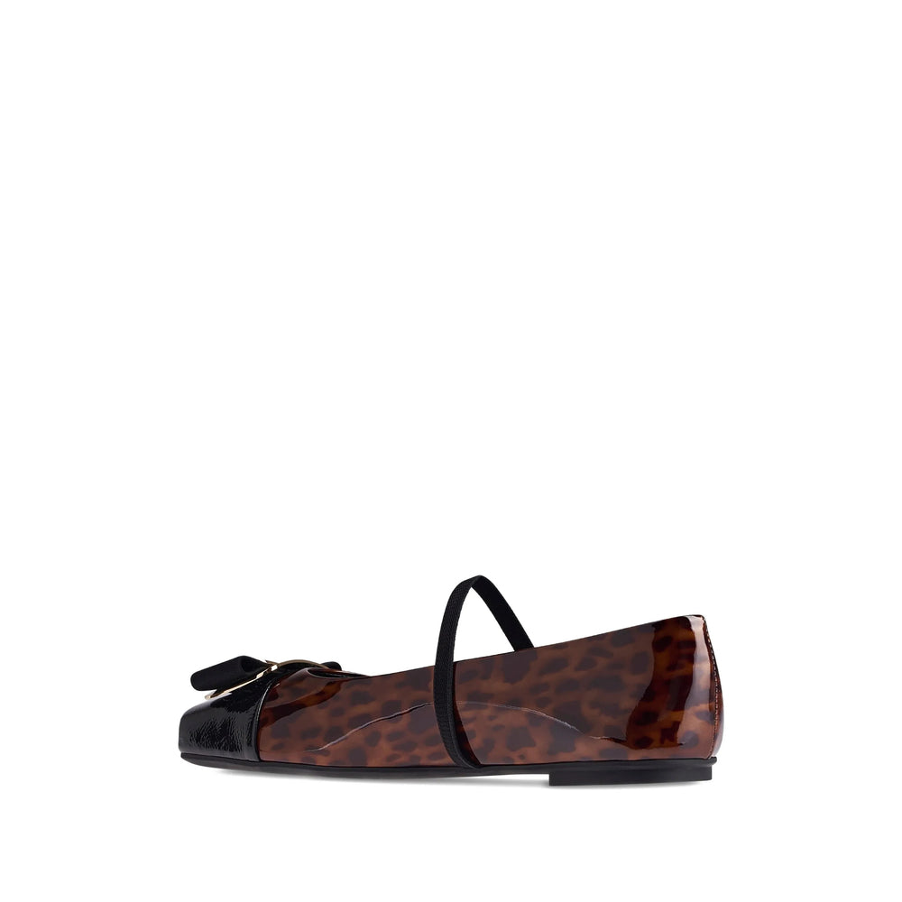 Ferragamo Brown Ballet Flats Women