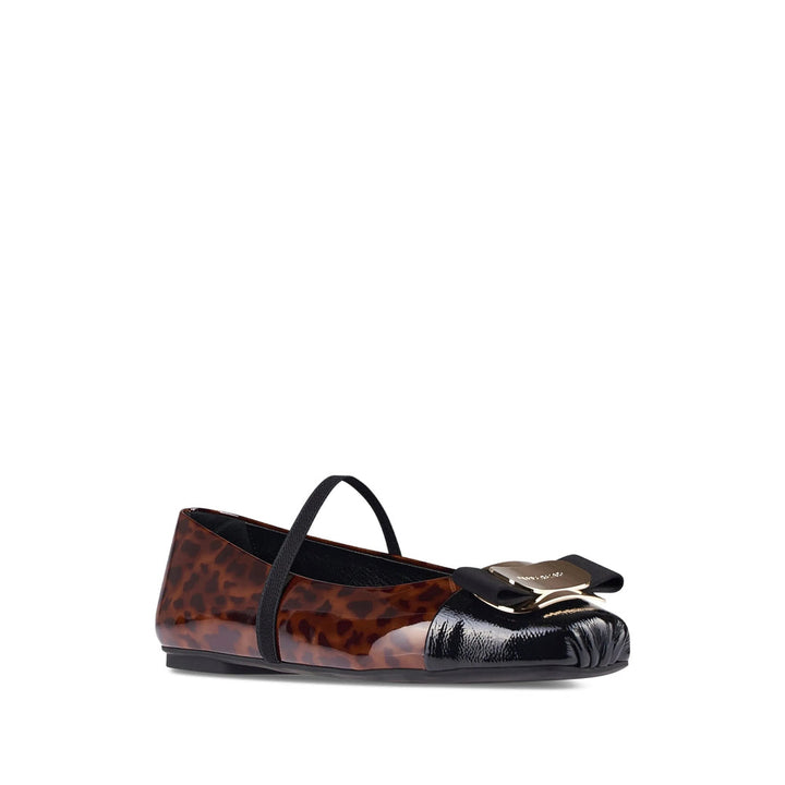 Ferragamo Brown Ballet Flats Women