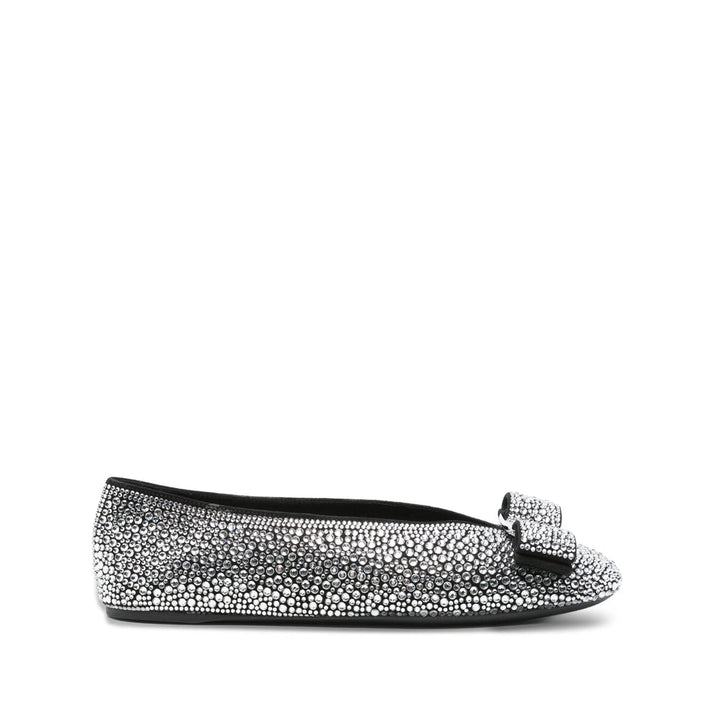Ferragamo Black Ballet Flats Women