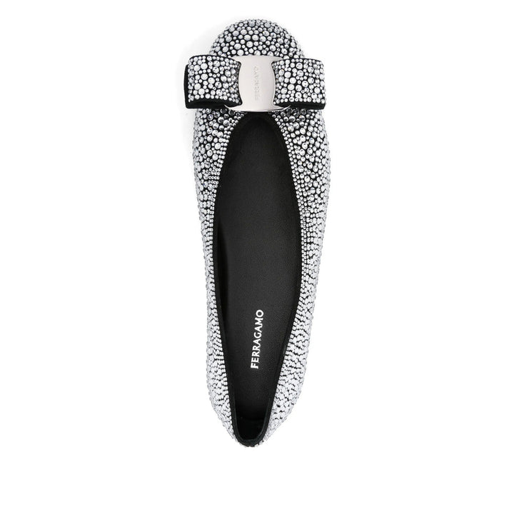 Ferragamo Black Ballet Flats Women