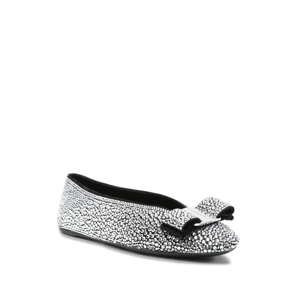 Ferragamo Black Ballet Flats Women