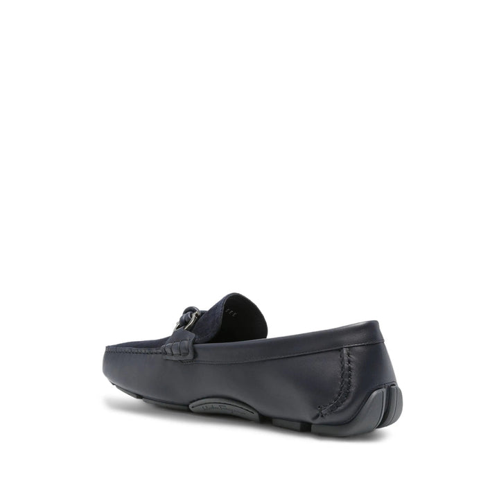 Ferragamo Blue Loafers Men