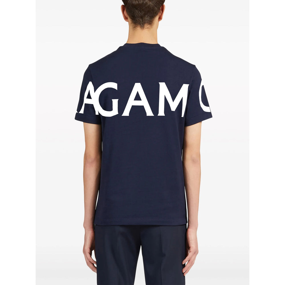 Ferragamo Blue T-Shirts & Vests - T-Shirts Men
