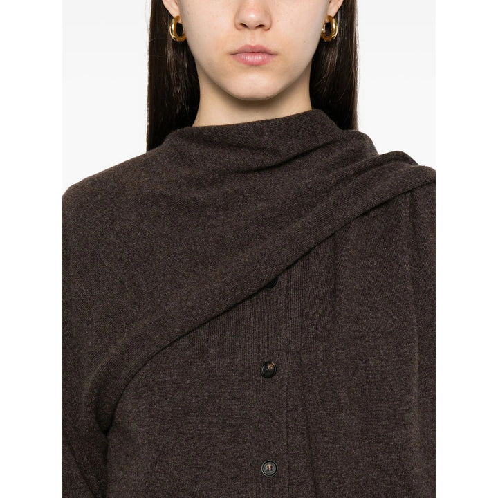 Ferragamo Brown Knitwear - Cardigans Women