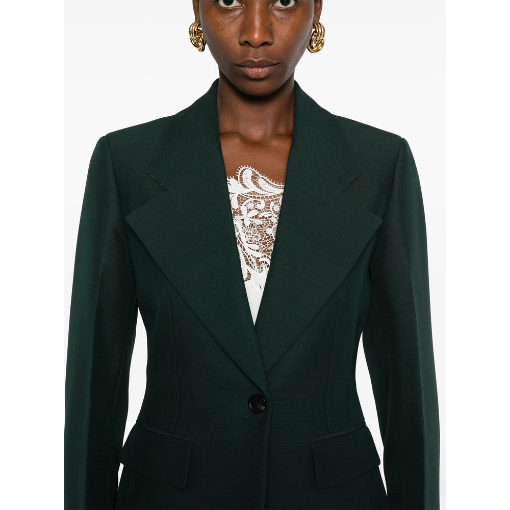 Ferragamo Green Jackets - Blazers Women
