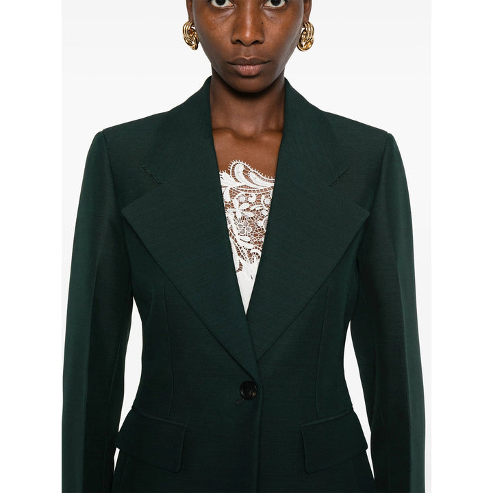 Ferragamo Green Jackets - Blazers Women