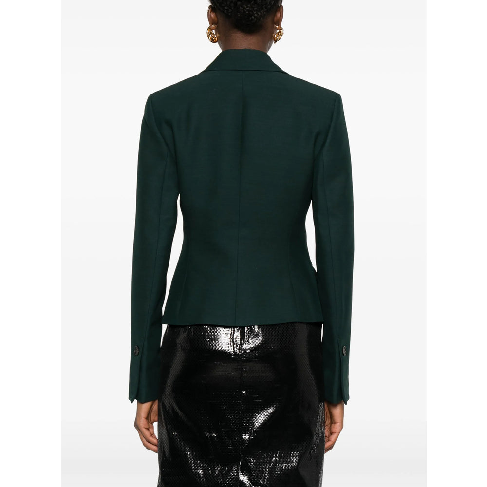 Ferragamo Green Jackets - Blazers Women