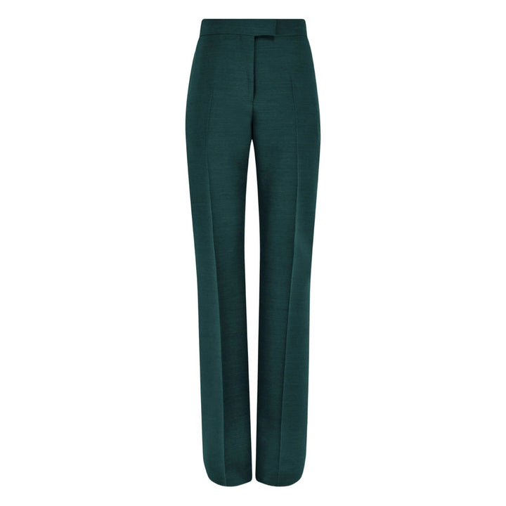 Ferragamo Green Trousers - Tailored Trousers Women