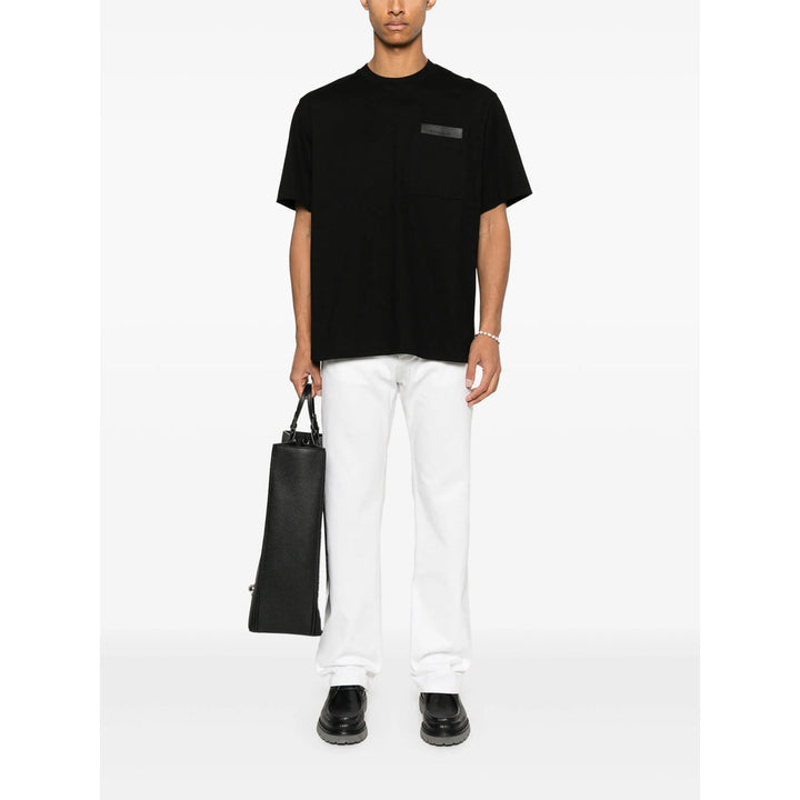 Ferragamo Black T-Shirts & Vests - T-Shirts Men