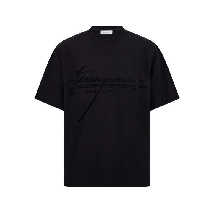 Ferragamo Black T-Shirts & Vests - T-Shirts Men
