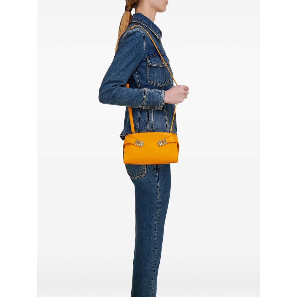 Ferragamo Orange Clutch Bags Women