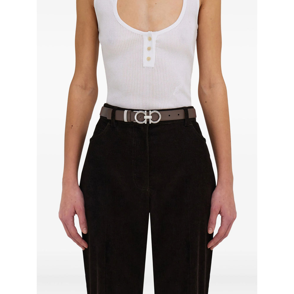 Ferragamo Brown Belts Women