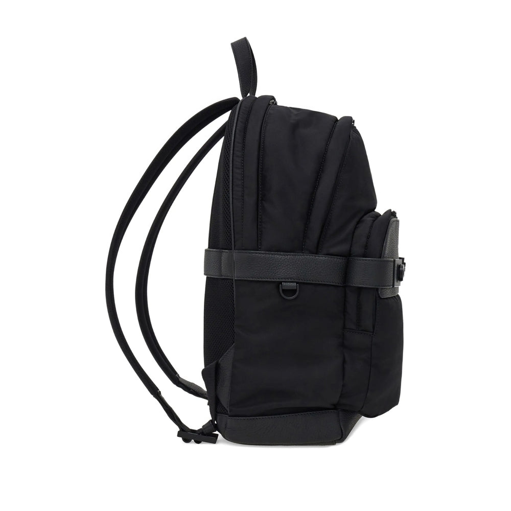 Ferragamo Black Backpacks Men
