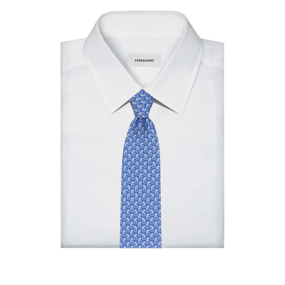 Ferragamo Blue Ties & Bow Ties Men