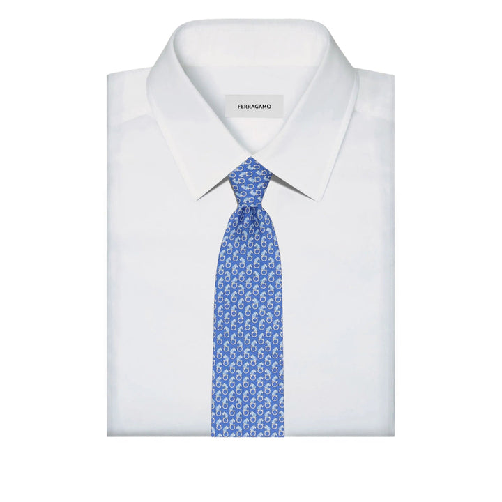 Ferragamo Blue Ties & Bow Ties Men