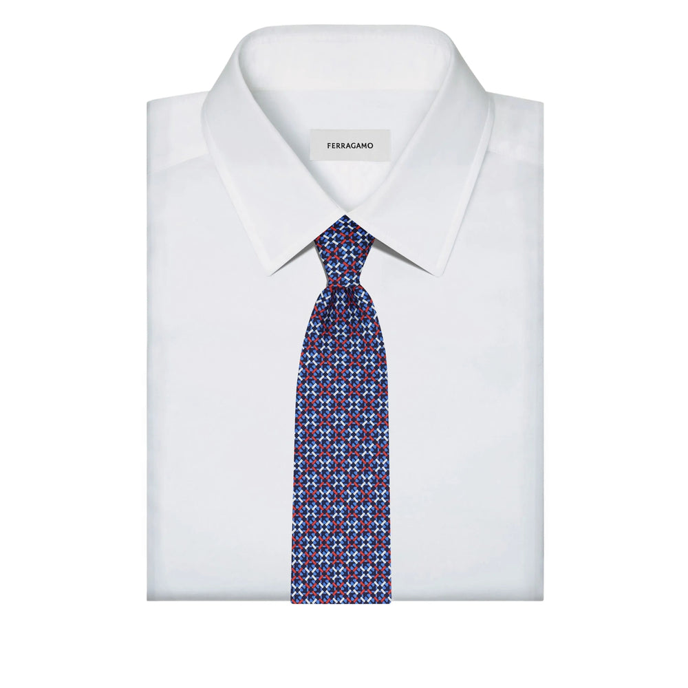 Ferragamo Blue Ties & Bow Ties Men