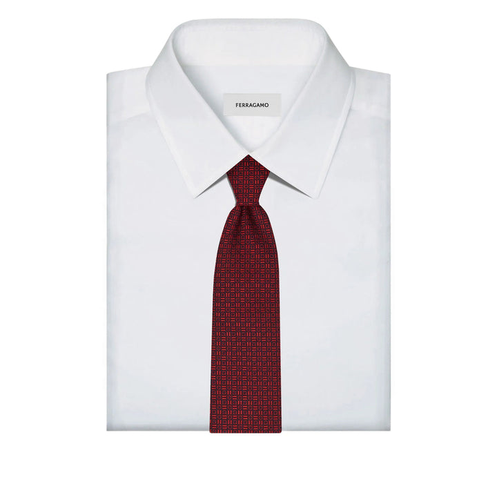 Ferragamo Red Ties & Bow Ties Men