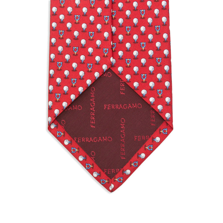 Ferragamo Red Ties & Bow Ties Men