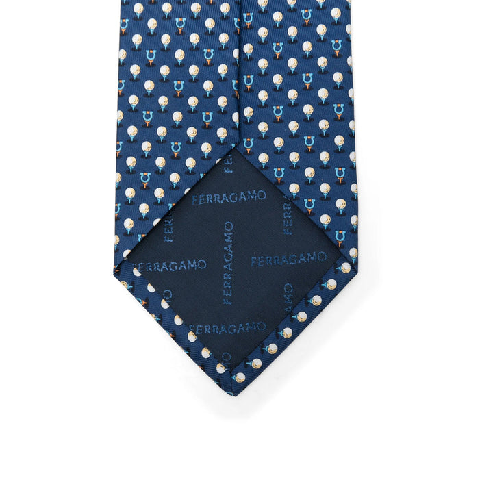 Ferragamo Blue Ties & Bow Ties Men