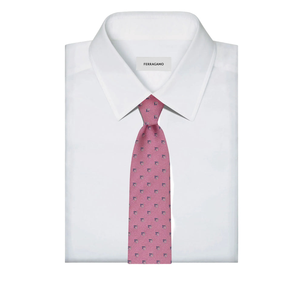Ferragamo Pink Ties & Bow Ties Men