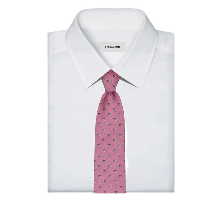 Ferragamo Pink Ties & Bow Ties Men