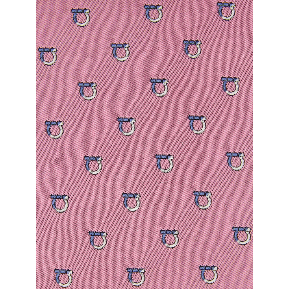 Ferragamo Pink Ties & Bow Ties Men