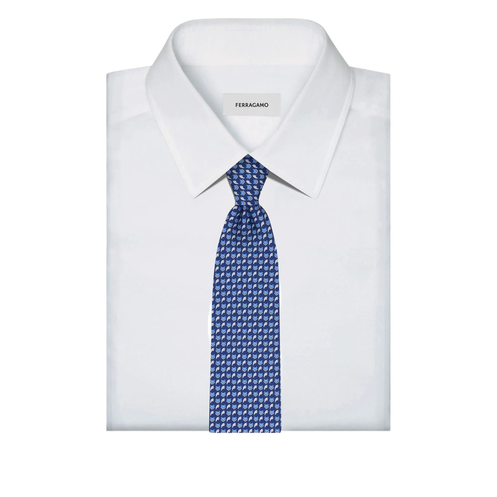 Ferragamo Blue Ties & Bow Ties Men