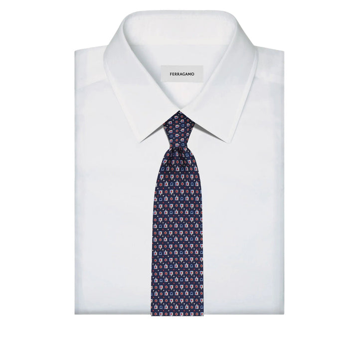 Ferragamo Blue Ties & Bow Ties Men