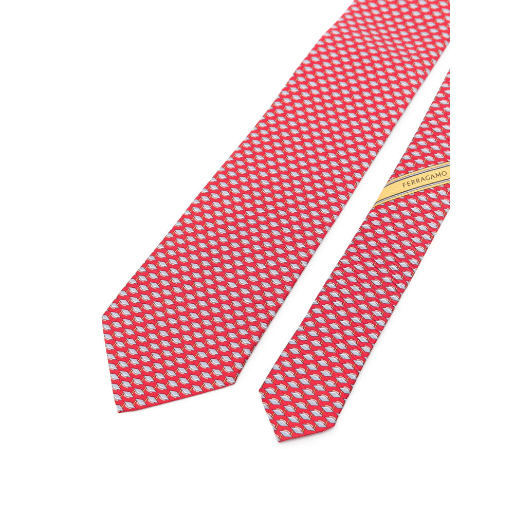 Ferragamo Red Ties & Bow Ties Men