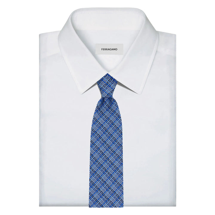 Ferragamo Blue Ties & Bow Ties Men