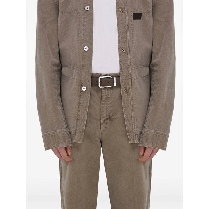 Ferragamo Black Belts Men