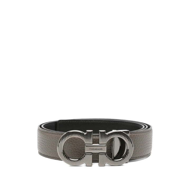 Ferragamo Grey Belts Men