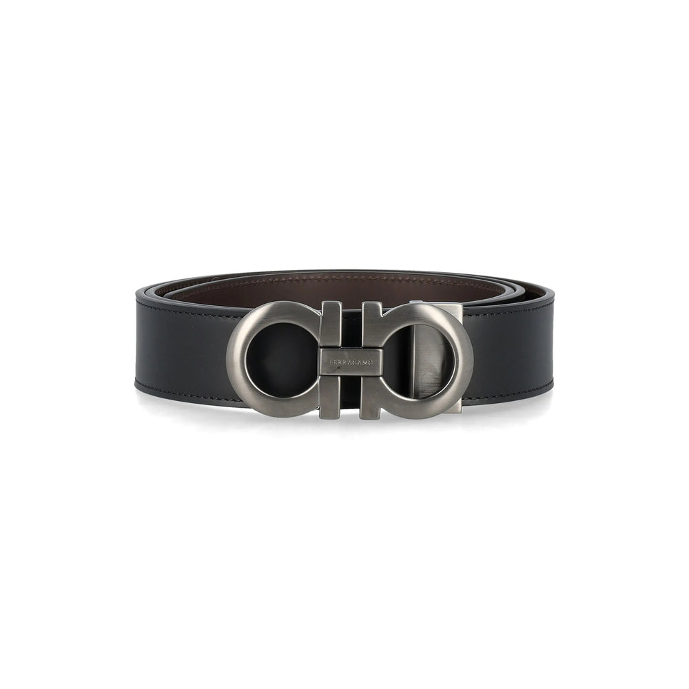 Ferragamo Black Belts Men