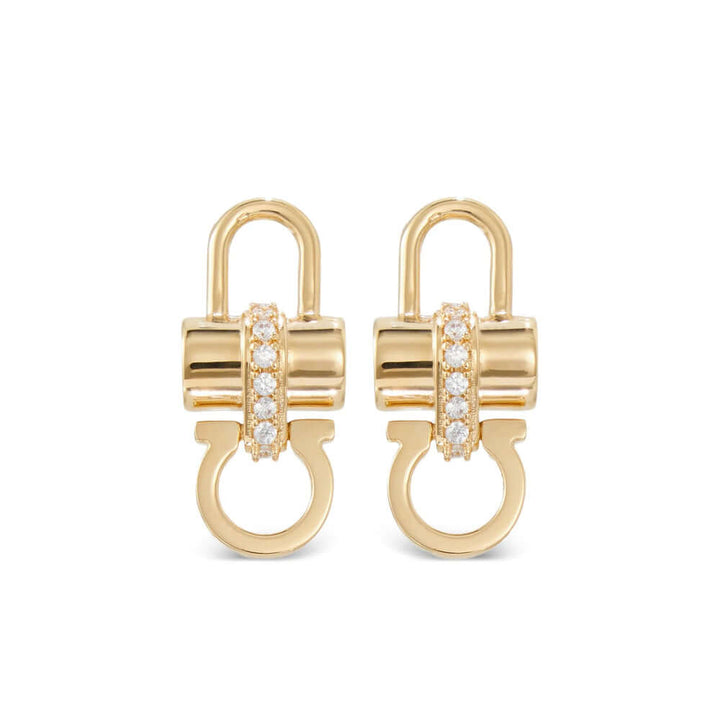 Ferragamo Gold Earrings Women