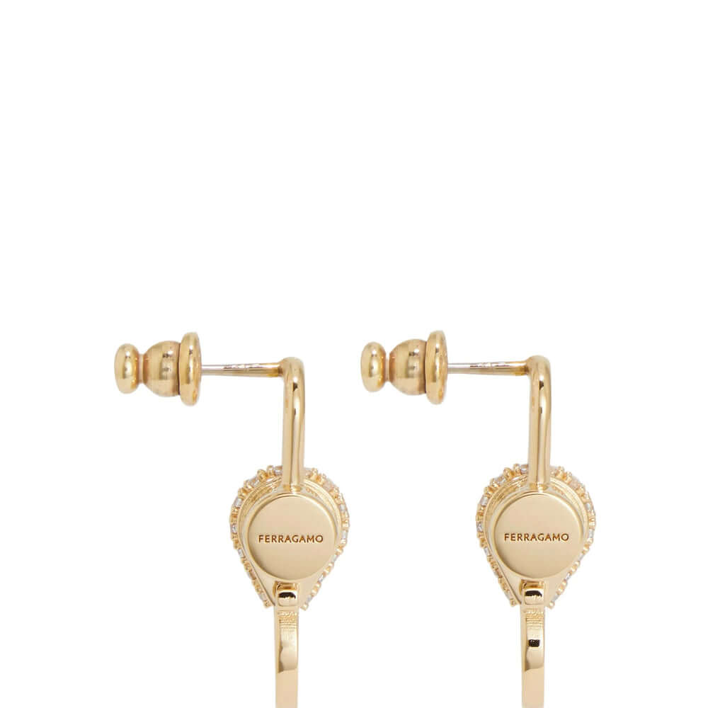 Ferragamo Gold Earrings Women