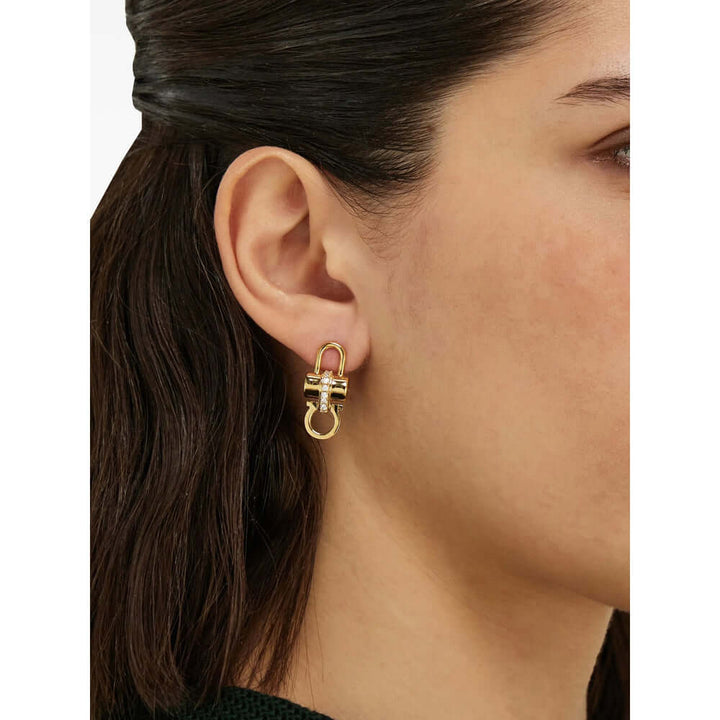 Ferragamo Gold Earrings Women