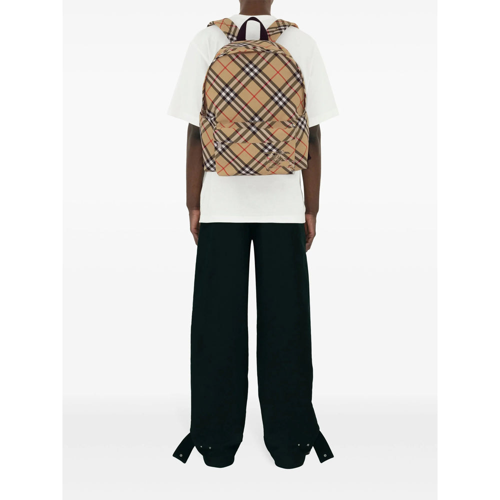 Burberry Neutrals Backpacks Men